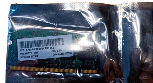 Ram laptop 512mb - hp,