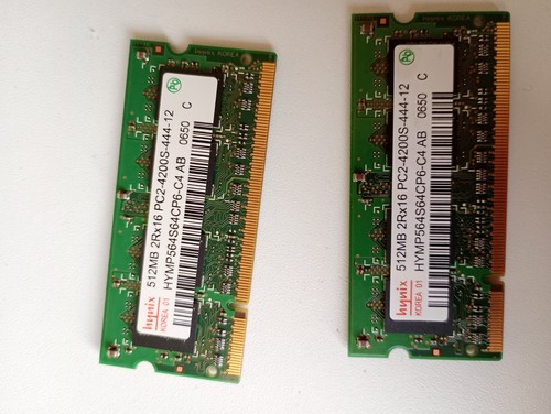 1gb ram 2x512mb - 2x512mb, 2rx16