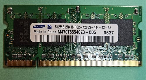 Samsung 512mb ddr2 533 dimm - samsung, so-dimm