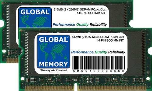 512mb pc100 - x, 256mb)