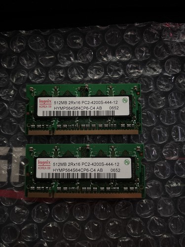 Hynix 512mb ram - 2x,